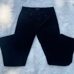 Talbots corduroy black jean size 6P Wo31699